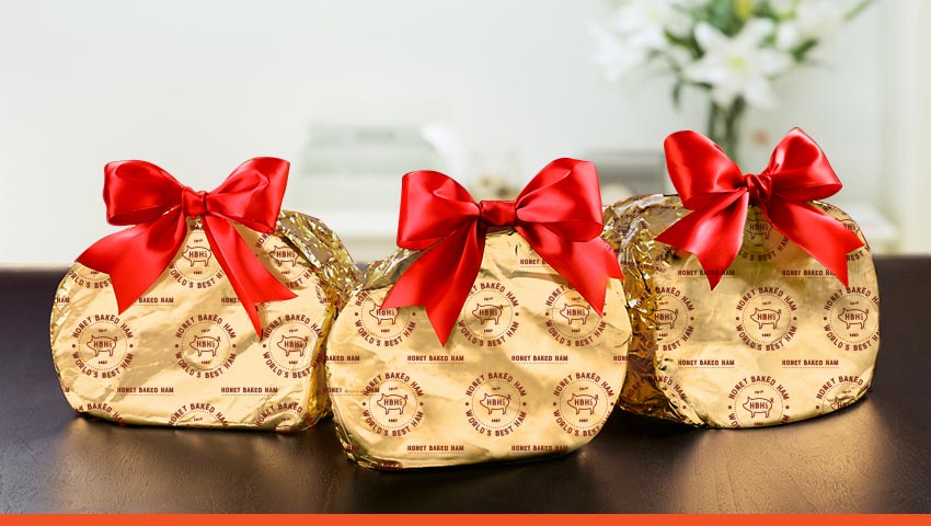 Delicious HoneyBaked Ham holiday gift hams