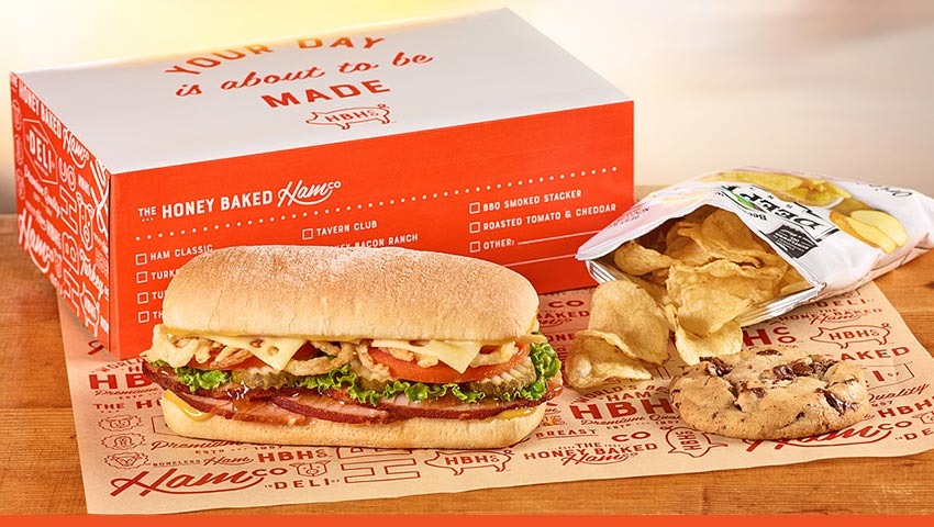 HoneyBaked Ham boxed lunch