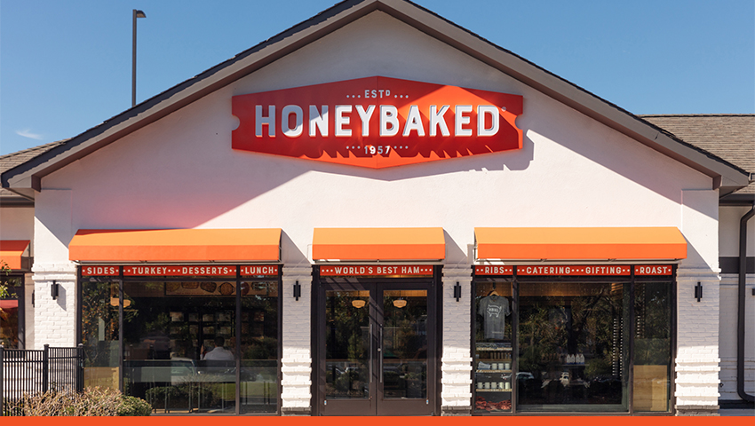 Honeybaked restaurant.